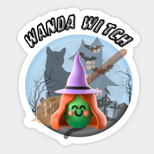 Wanda Witch Sticker